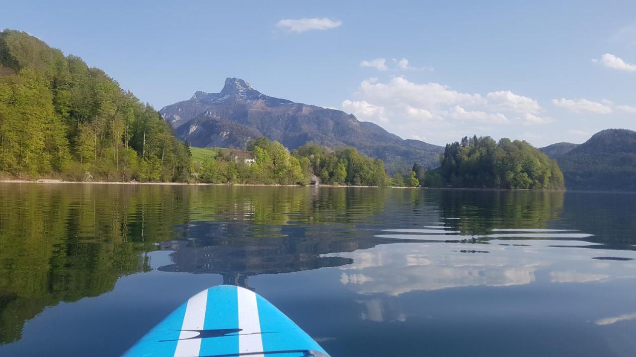 Beim Lanner - Franz Apartment Mondsee Luaran gambar